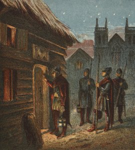 宵禁，酒吧。 1890年 作者 英语学校
